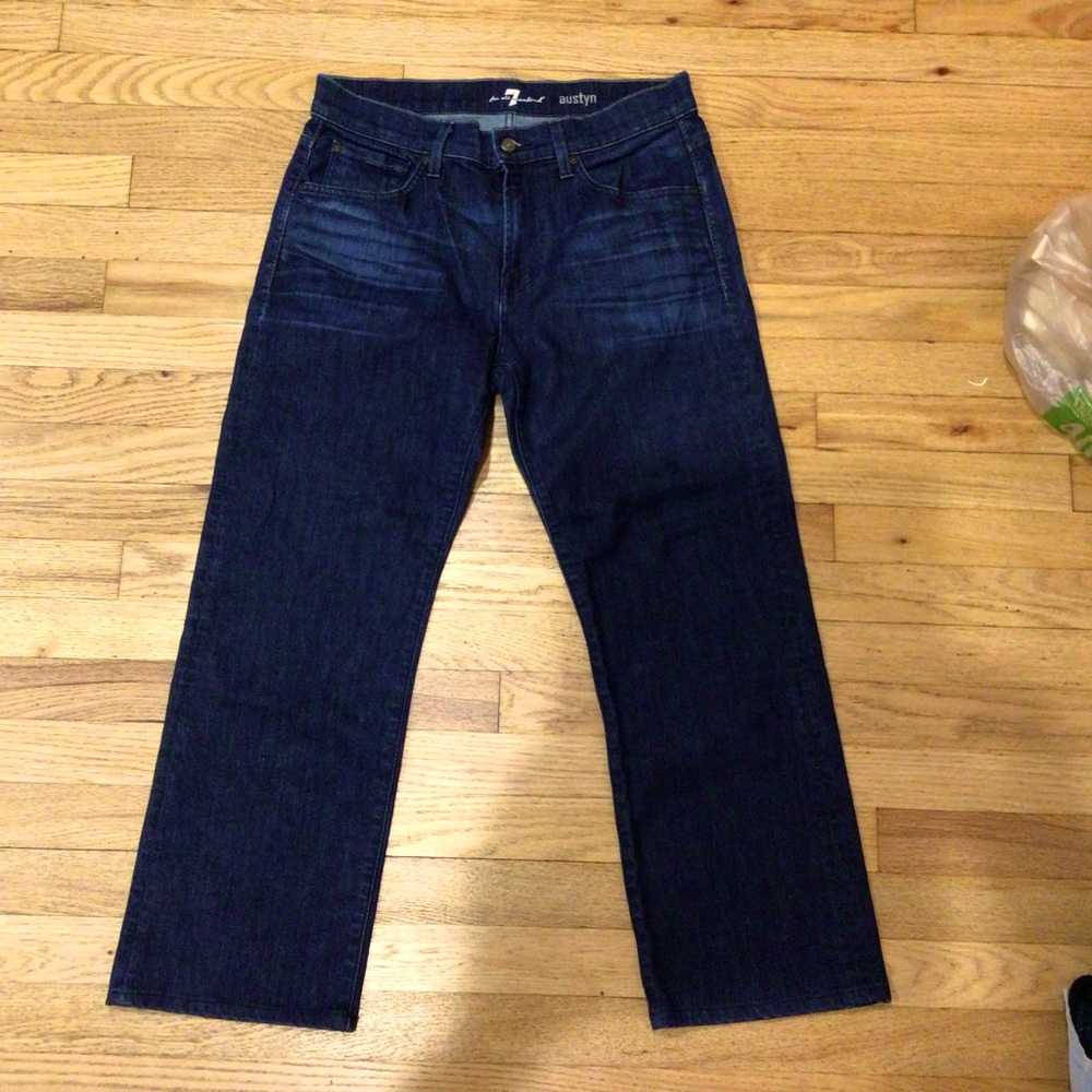 7 For All Mankind austyn Dark Denim Jeans